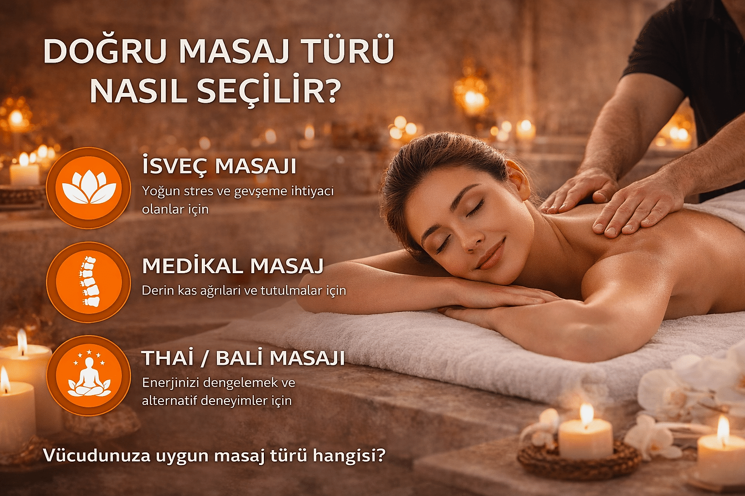 Doğru Masaj Türü Nasıl Seçilir?